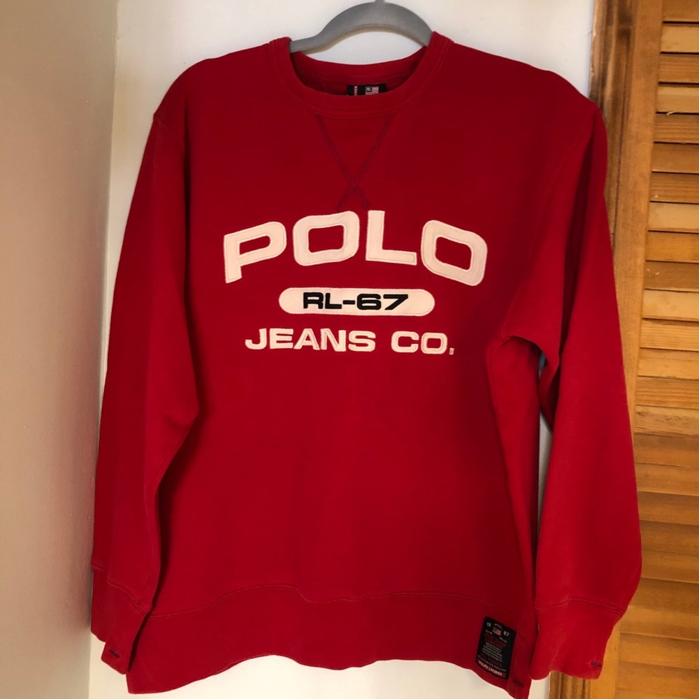 VINTAGE POLO SWEATER